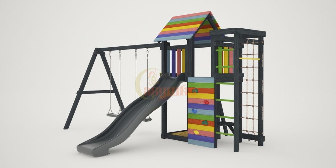 Детская площадка Савушка 6 BLACK EDITION